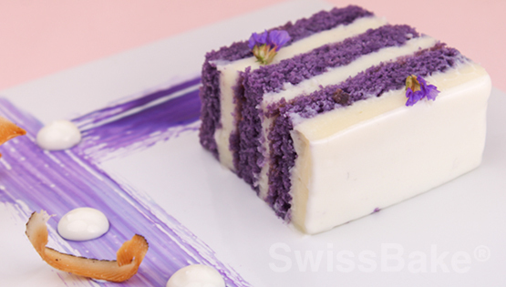 LAVENDER BERRY CAKE WITH COCONUT GANACHE RECIPE